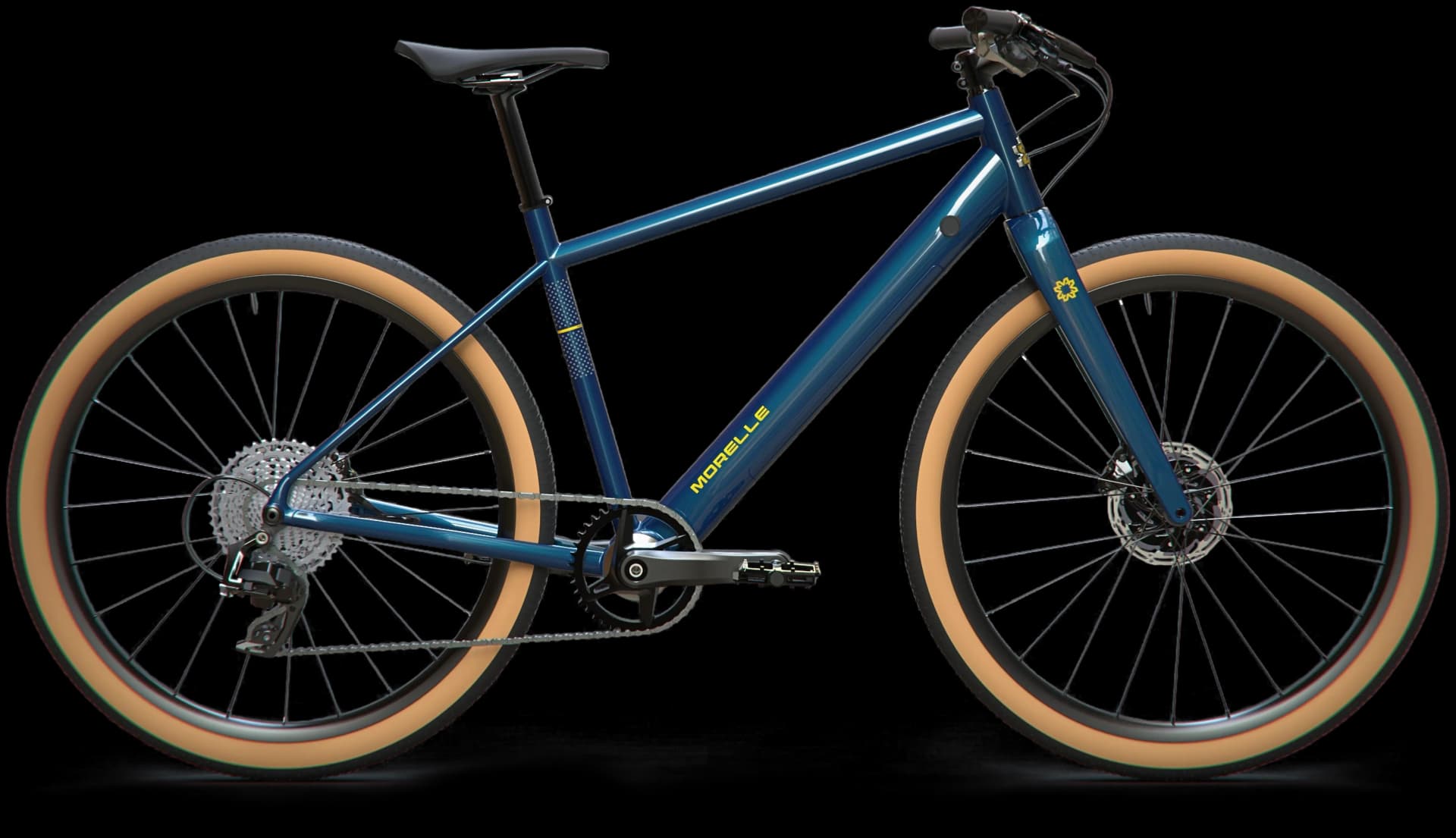 Lightweight e-bike frame