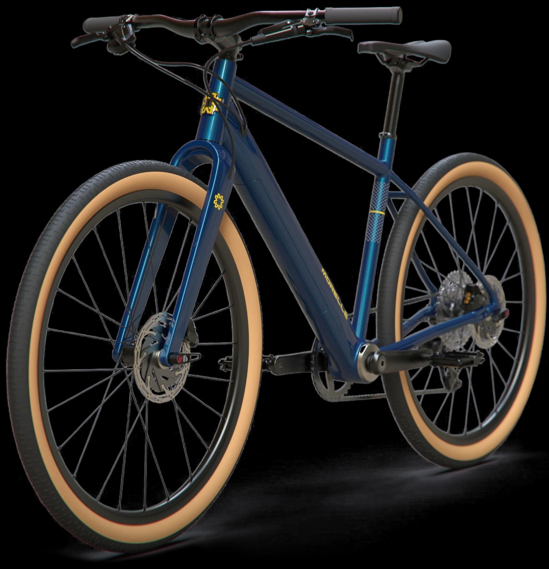 Morelle e-bike rear angle